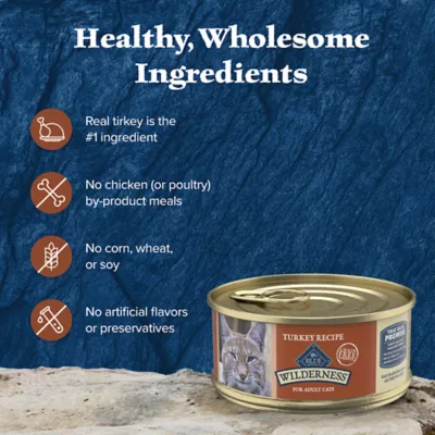Product Blue Buffalo Wilderness Adult Wet Cat Food - Grain Free, 5.5 Oz.