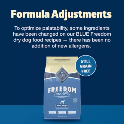 Product Blue Buffalo® Freedom™ Adult Dry Dog Food - Grain Free, Chicken & Potatoes