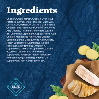 Product Blue Buffalo® Wilderness™ Adult Wet Dog Food - Grain Free, Trout & Chicken, 12.5 oz