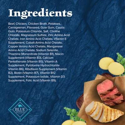 Product Blue Buffalo® Wilderness™ Adult Wet Dog Food - Grain Free, Beef & Chicken, 12.5 oz
