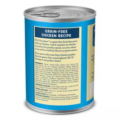 Product Blue Buffalo® Freedom™ Adult Wet Dog Food - Grain Free, 12.5 Oz.