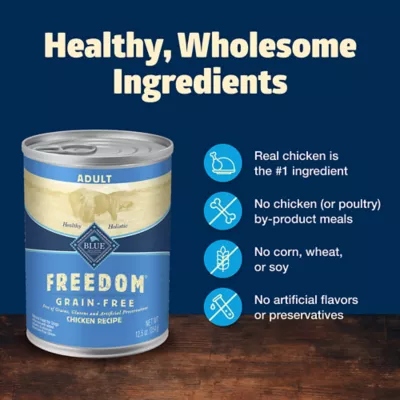 Product Blue Buffalo® Freedom™ Adult Wet Dog Food - Grain Free, 12.5 Oz.