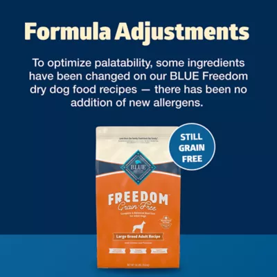 Product Blue Buffalo® Freedom™ Large Breed Adult Dry Dog Food - Grain Free, Chicken & Potatoes