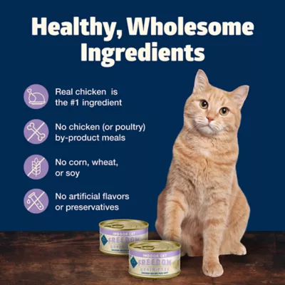 Product Blue Buffalo Freedom Adult Wet Cat Food - Grain Free, 3 Oz.