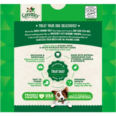 Product Greenies™ Adult Teenie Dog Dental Treats - Natural, Oral Health, Original