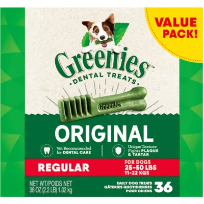 Product Greenies™ Adult Regular Dog Dental Treats - Natural, Oral Health, Original