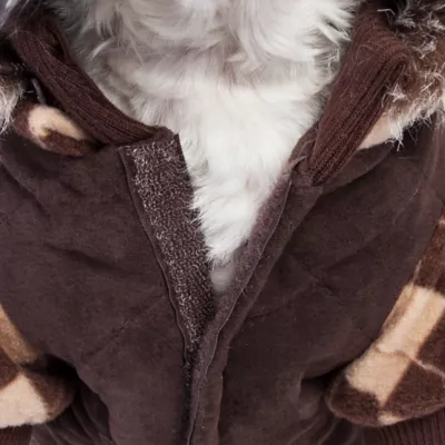 Product Pet Life Argyle Parka Dog Coat