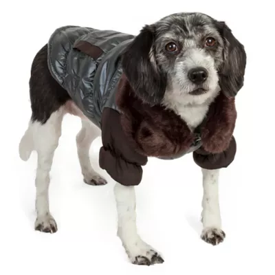 Product Pet Life Ultra-Fur Collared Dog Coat