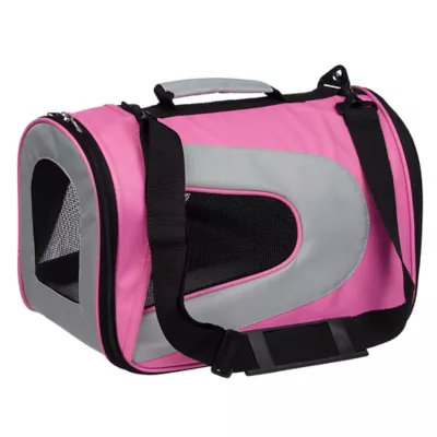 Product Pet Life Airline Approved Folding Sporty Mesh Pet Carrier
