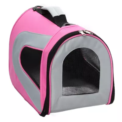 Product Pet Life Airline Approved Folding Sporty Mesh Pet Carrier