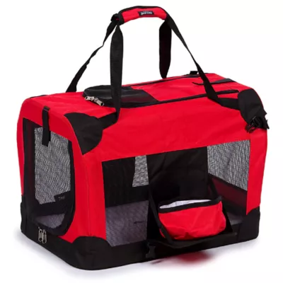 Product Pet Life Folding Deluxe 360° Vista View House Pet Crate