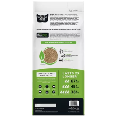 Product World's Best Cat Litter Comfort Care Unscented Cat Litter