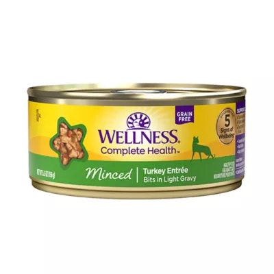 Product Wellness® Complete Health Adult Cat Wet Food - Natural, Grain Free, Minced, 5.5 Oz