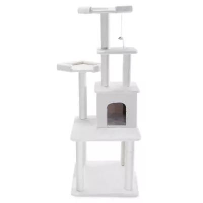 Product Majestic Pet 64-in Casita Cat Tree, Off White