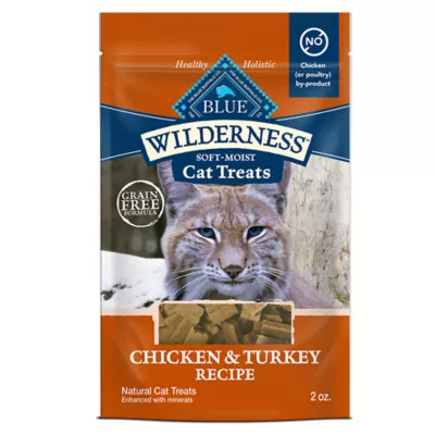 Product Blue Buffalo Wilderness All Life Stages Treat Cat Treats - Grain Free, Chicken Salmon