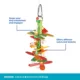 Product All Living Things® Hang Down Bird Toy