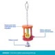 Product All Living Things® Hanging Barrel Bird Toy