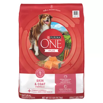 Product Purina ONE® +Plus SmartBlend Adult Dog Dry Food - Salmon, No Artificial Preservatives, With Vitamins