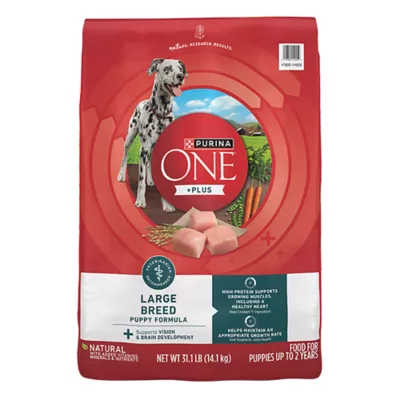 Product Purina ONE® +Plus Large Breed Puppy Dog Dry Food - Chicken, High-Protein, Antioxidants