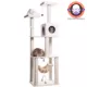 Product Armarkat 73-in Classic Faux Fleece Real Wood Cat Tree, Ivory