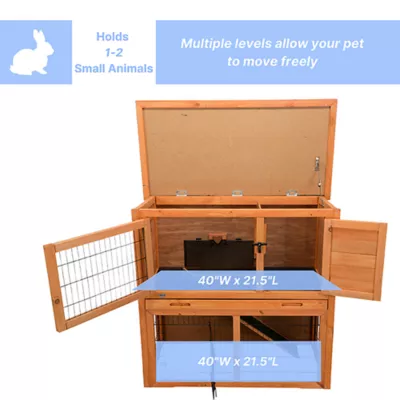 Product TRIXIE Sloped Roof Rabbit Hutch