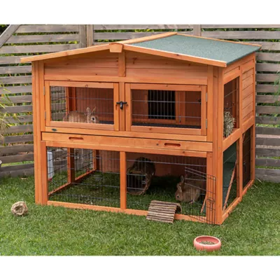 Product TRIXIE 2-Story Attic Rabbit Hutch