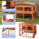 Product TRIXIE 2-Story Attic Rabbit Hutch