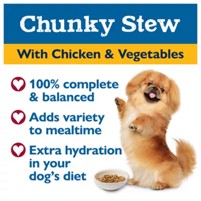 Product Bil-Jac® Chunky Stew Adult Wet Dog Food - Chicken & Vegetables, 3.5 oz