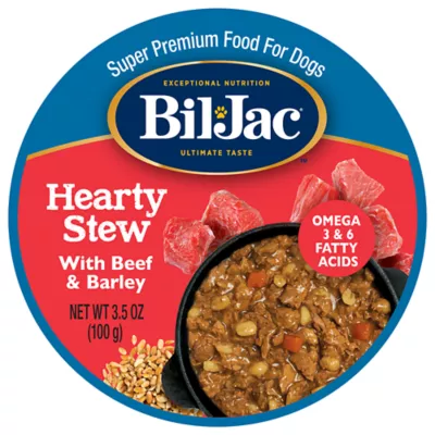 Product Bil-Jac® Hearty Stew Adult Wet Dog Food - Beef & Barley, 3.5 oz