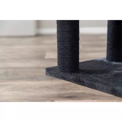 Product  TRIXIE 24-in Isaba Cat Tree, Black & Gray