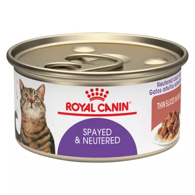 Product Royal Canin® Feline Health Nutrition Spayed & Neutered Adult Cat Wet Food - Slices in Gravy, 3 Oz