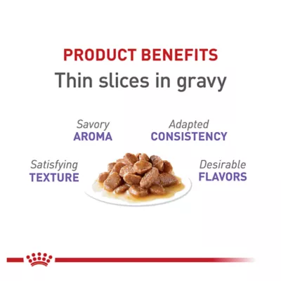 Product Royal Canin® Feline Health Nutrition Spayed & Neutered Adult Cat Wet Food - Slices in Gravy, 3 Oz