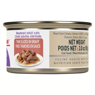 Product Royal Canin Feline Adult Wet Cat Food Spayed/Neutered Health Nutrition - Thin Slices in Gravy