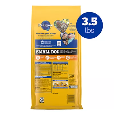 Product Pedigree® Complete Nutrition Small Breed Adult Dry Dog Food - Chicken, Rice & Vegetables