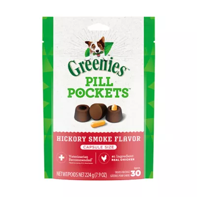 Product Greenies Pill Pockets Dog Treats for Capsules - Hickory Smoke