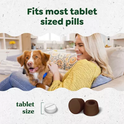 Product Greenies Pill Pockets Natural Adult Dog Treats Tablet Size Hickory Smoke Flavour