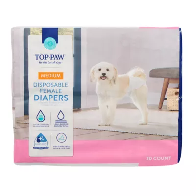 Product Top Paw Disposable Diapers 30 Pack