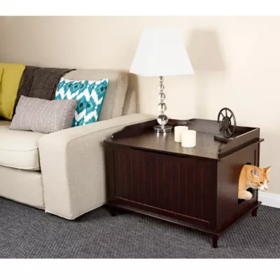 Product Designer Catbox Cat Wood Litter Box Enclosure