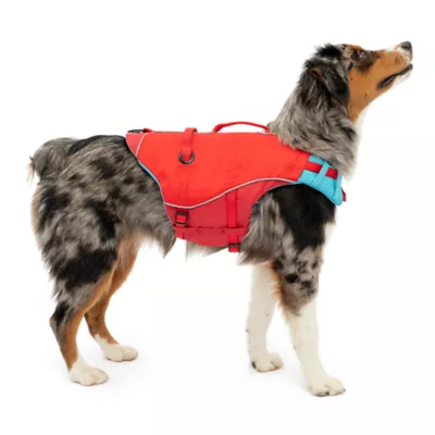 Product Kurgo® Surf n' Turf Dog Life Jacket - Dog PFD - Reflective - Adjustable - Chili Red