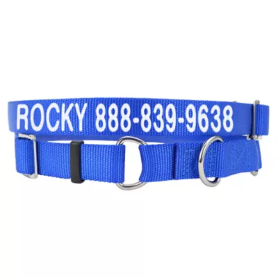 Product Coastal Pet Products Personalized Martingale Dog Collar