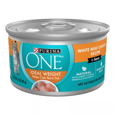 Product Purina ONE® +Plus Ideal Weight Adult Cat Wet Food - 3.33 oz., Natural