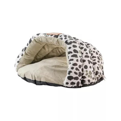 Product Armarkat Sage Green Faux Suede Paw Print Covered Cat Bed