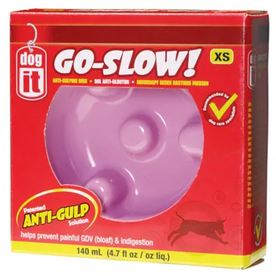 Product Dogit Go Slow Feeder Dog Bowl