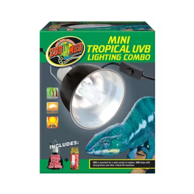 Product Zoo Med Mini Tropical UVB Lighting Combo