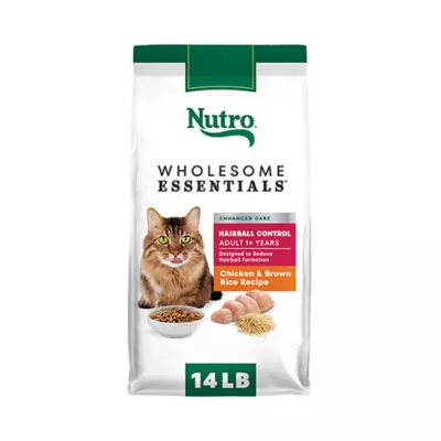 Product Nutro Wholesome Essentials™ Hairball Control Adult Dry Cat Food - NonGMO, Chicken & Brown Rice