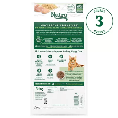 Product Nutro Wholesome Essentials ™ Kitten Dry Cat Food - Natural, Chicken & Brown Rice