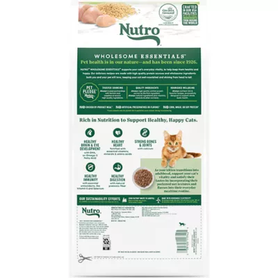 Product Nutro Wholesome Essentials ™ Kitten Dry Cat Food - Natural, Chicken & Brown Rice