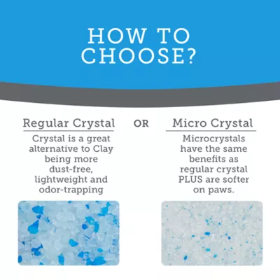 Product ExquisiCat Litter Crystals Multi-Cat Silica Cat Litter - Unscented, Low Dust