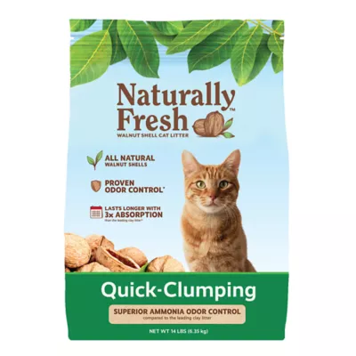Product Naturally Fresh Clumping Walnut Cat Litter - Low Tracking, Natural