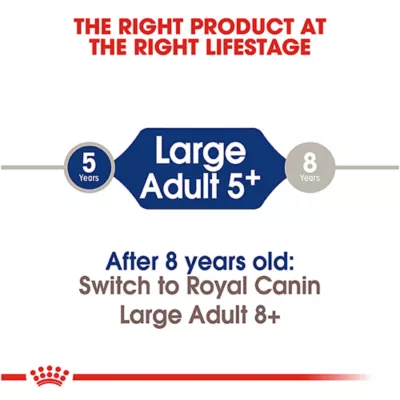 Product Royal Canin Size Health Nutrition Large Breed Adult 5+ Dog Dry Food - 30 lb